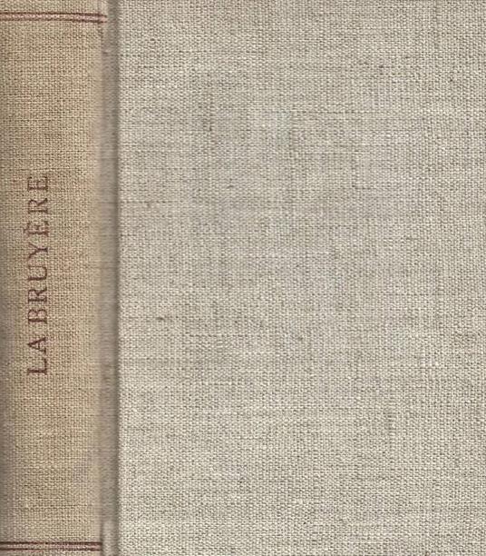 Les caracteres ou les moeurs de ce siecle - copertina