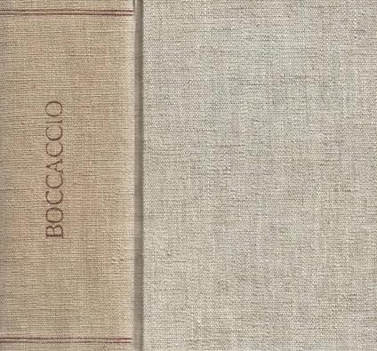 Decameron - Giovanni Boccaccio - copertina