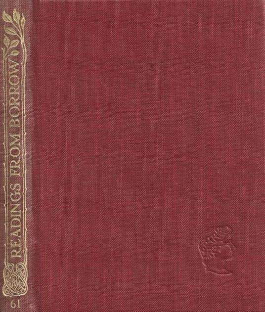 Readings from George Borrow - copertina