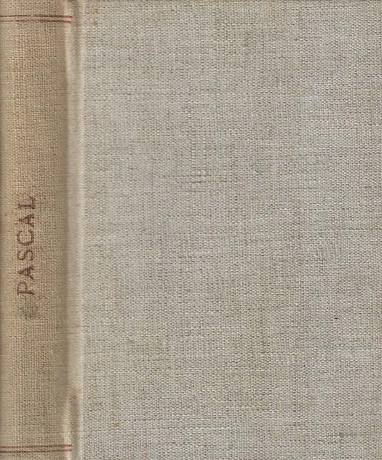 Oeuvres de Blaise Pascal - Blaise Pascal - copertina