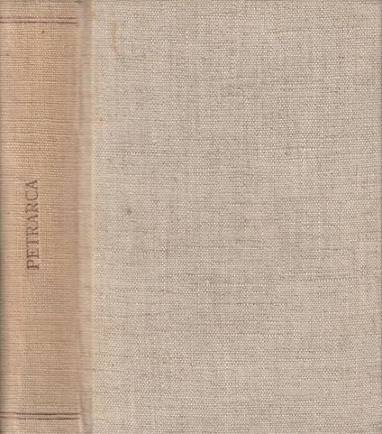 Rime - Francesco Petrarca - copertina