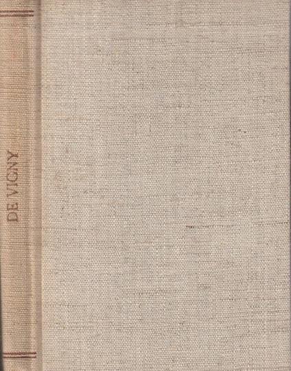 Oeuvres - Alfred de Vigny - copertina