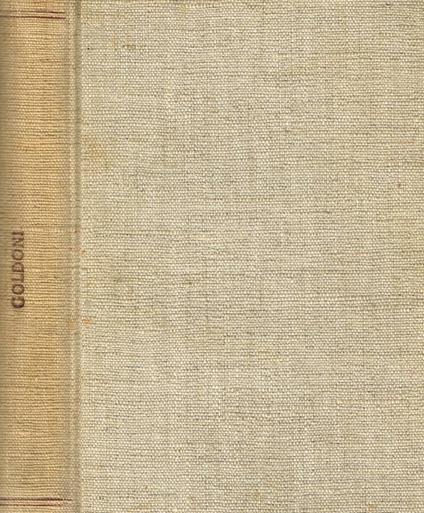 Commedie di Carlo Goldoni - Carlo Goldoni - copertina