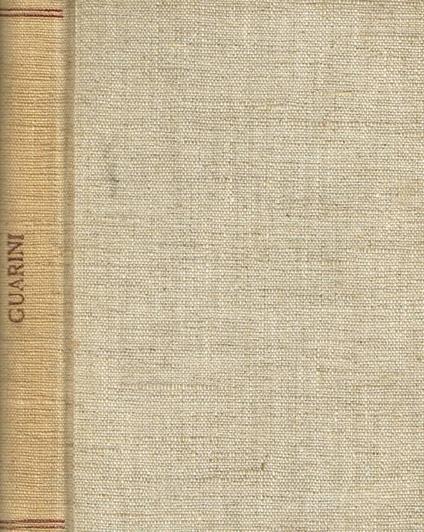 Opere - G. Battista Guarini - copertina