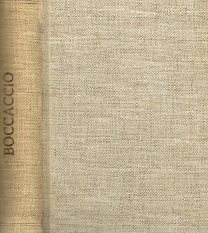 La Fiammetta. Il Filostrato. Il Corbaccio o il laberinto d'amore - Giovanni Boccaccio - copertina