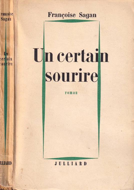 Un certain sourire - Françoise Sagan - copertina
