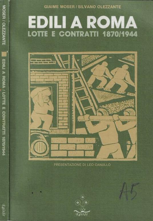 Edili a Roma - copertina