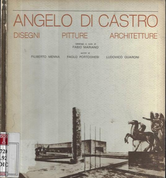 Angelo Di Castro - copertina