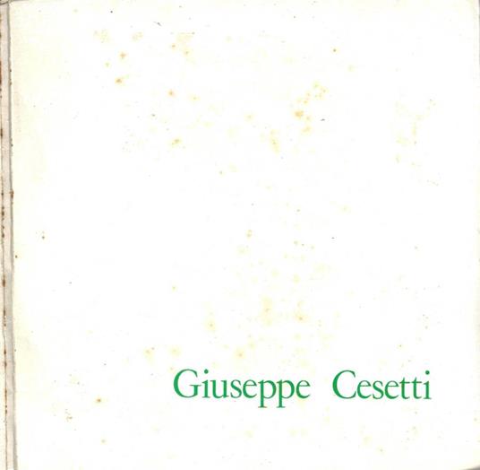 Giuseppe Cesetti - copertina
