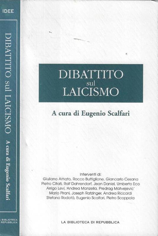 Dibattito sul laicismo - copertina