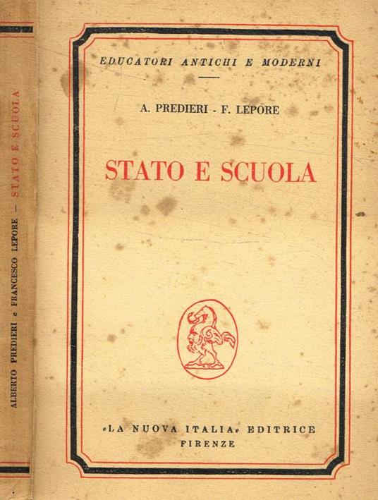 Stato e Scuola - copertina