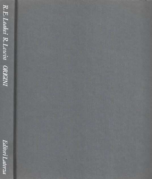 Origini. Nascita e possibile futuro dell'uomo - copertina