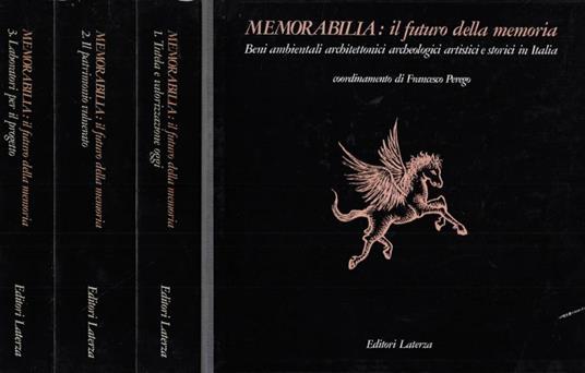 Memorabilia: il futuro della memoria - copertina