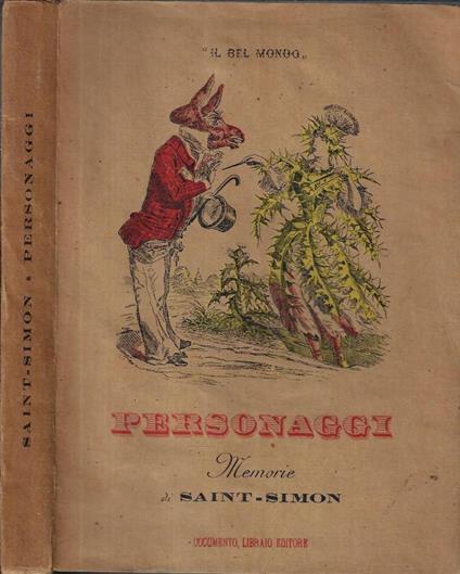 Personaggi - Claude-Henri de Saint-Simon - copertina