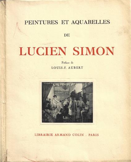 Peintures et Aquarelles - copertina