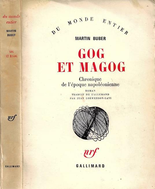 Gog et Magog - Martin Buber - copertina
