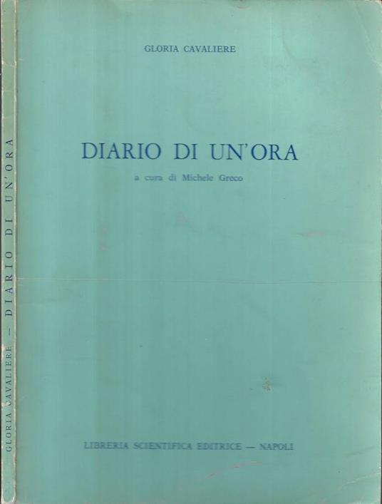 Diario di un' ora ( Autografo ) - copertina