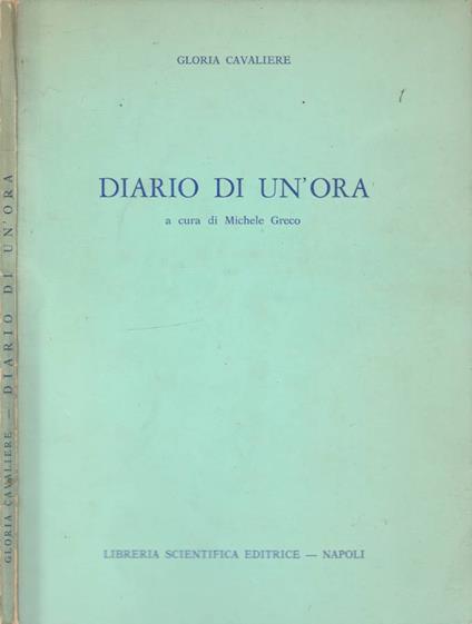 Diario di un'ora (Autografo) - copertina