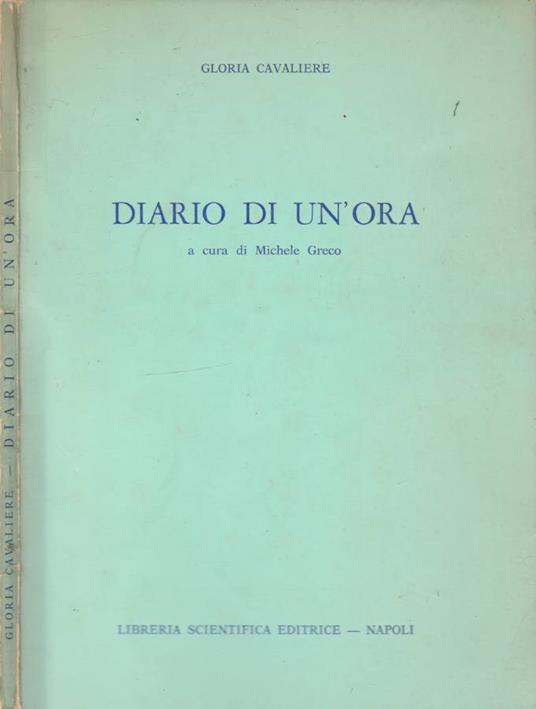 Diario di un'ora (Autografo) - copertina