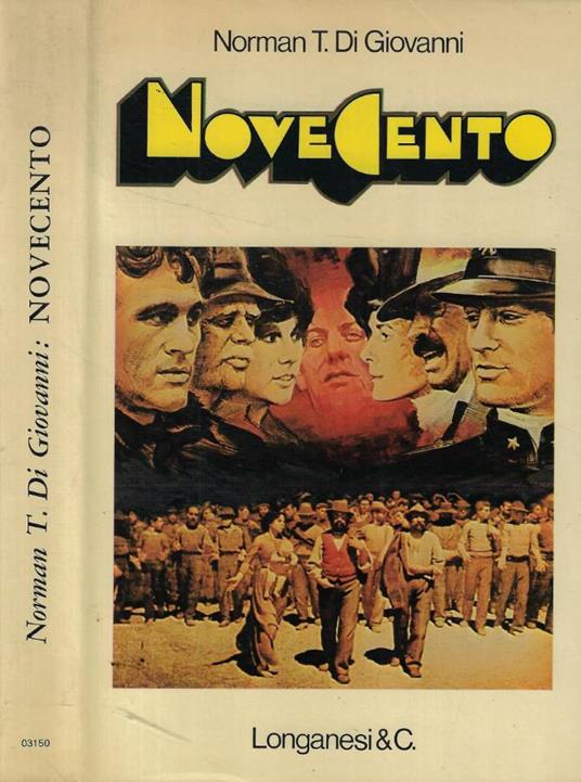 Novecento - Norman Thomas Di Giovanni - copertina