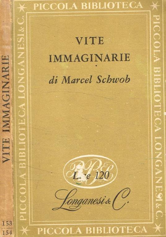 Vite immaginarie - Marcel Schwob - copertina