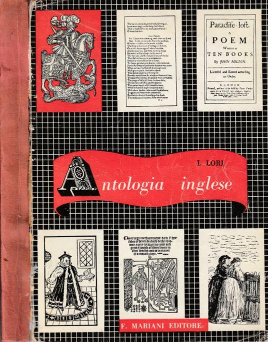 Antologia Letteraria Inglese - copertina