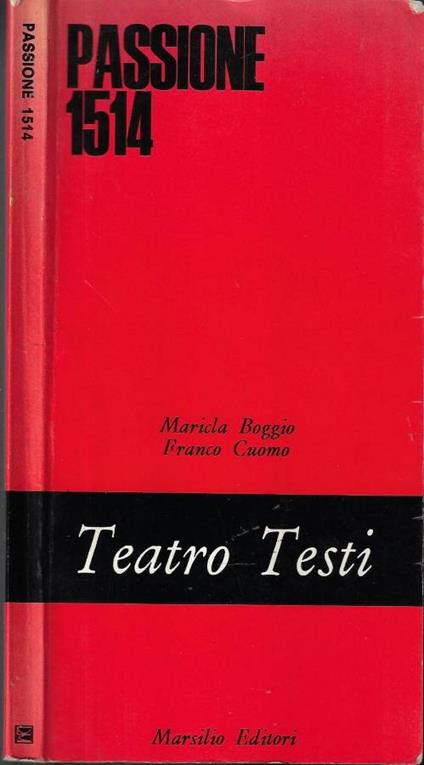 Passione 1514 - copertina