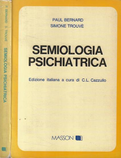 Semiologia psichiatrica - copertina