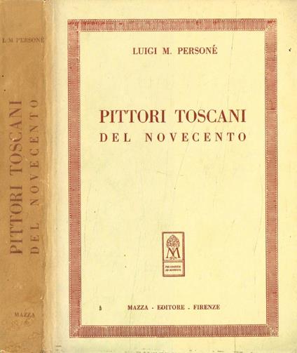 Pittori toscani del Novecento - copertina