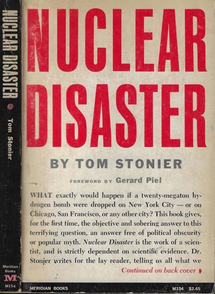 Nuclear disaster - copertina