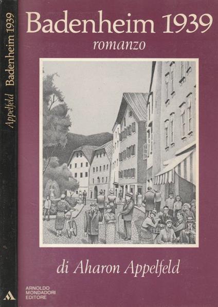 Badenheim 1939 - Aharon Appelfeld - copertina