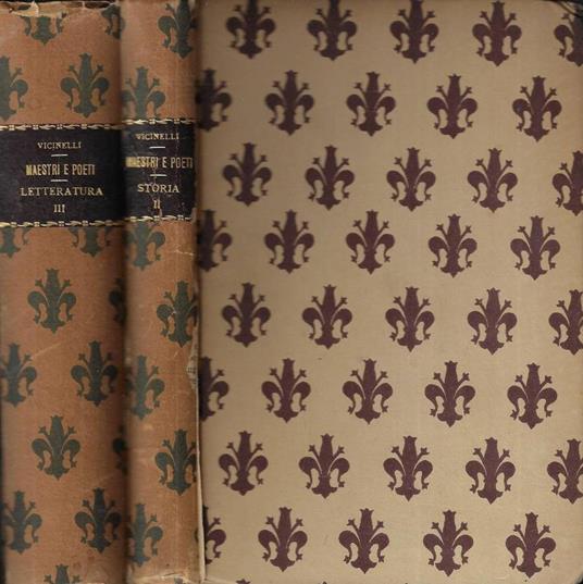 Maestri e poeti vol. II - III - Augusto Vicinelli - copertina