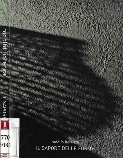 Il sapore delle forme - copertina