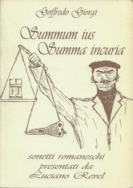 Summum Jus Summa Incuria - copertina