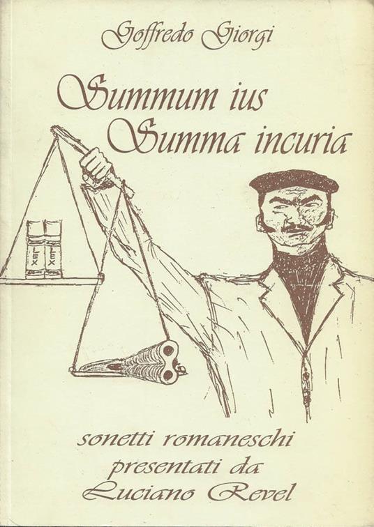 Summum Jus Summa Incuria - copertina