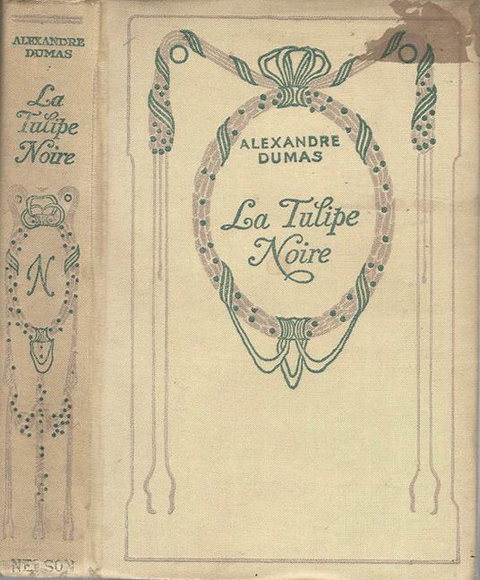 La Tulipe Noire - Alexandre Dumas - copertina