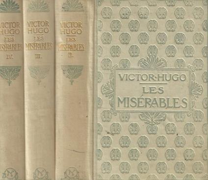 Les miserables vol. II-III-IV - Victor Hugo - copertina