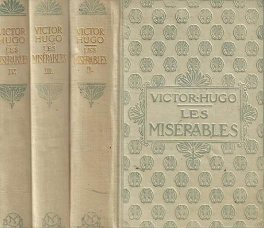 Les miserables vol. II-III-IV - Victor Hugo - copertina