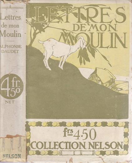 Lettres de mon moulin - Alphonse Daudet - copertina