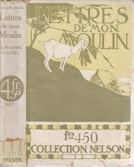 Lettres de mon moulin - Alphonse Daudet - copertina