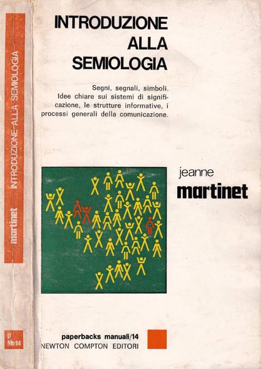 Introduzione alla semiologia - Jeanne Martinet - copertina