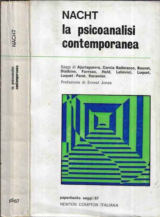 La psicoanalisi contemporanea - Sacha Nacht - copertina