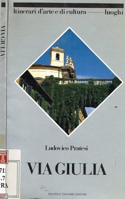 Via Giulia - Ludovico Pratesi - copertina