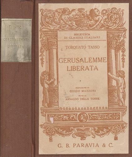 Gerusalemme liberata - Torquato Tasso - copertina