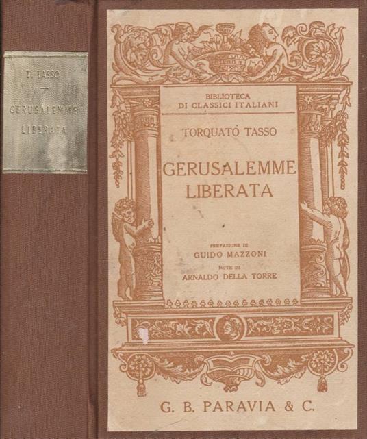 Gerusalemme liberata - Torquato Tasso - copertina