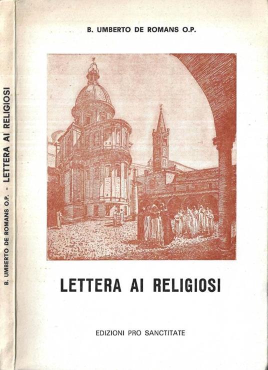 Lettera ai religiosi - copertina