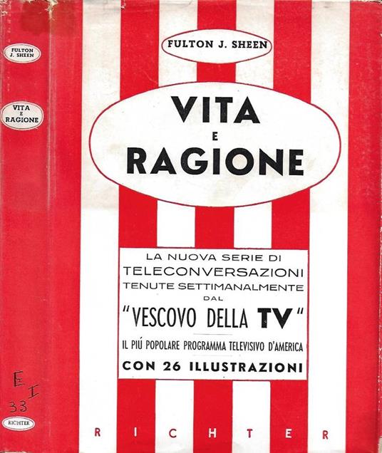 Vita e Ragione - Fulton J. Sheen - copertina