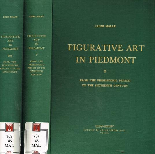 Figurative art in Piedimont 2voll - Luigi Mallé - copertina