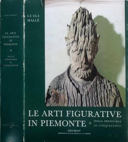 Le arti figurative in Piemonte vol I - Luigi Mallé - copertina
