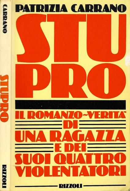 Stupro - Patrizia Carrano - copertina